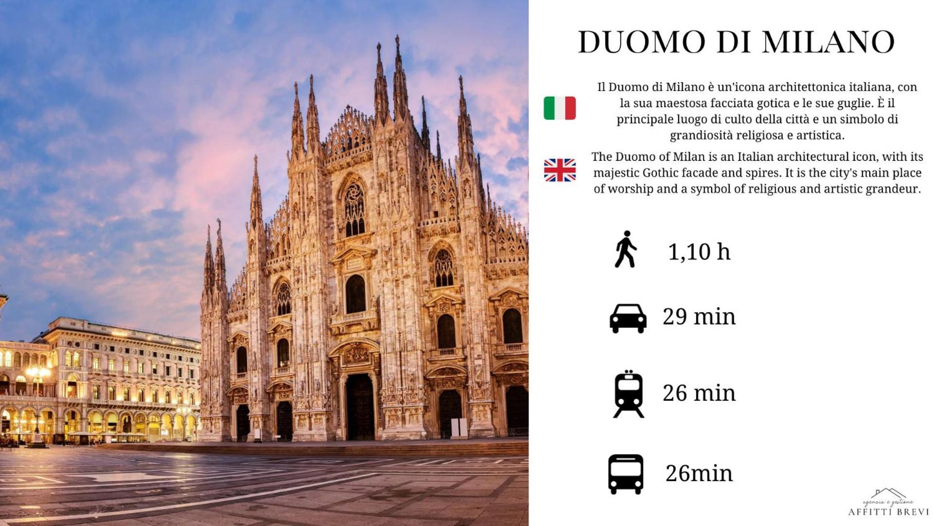 Sunny San Siro Stadio Apartment Milano Eksteriør billede